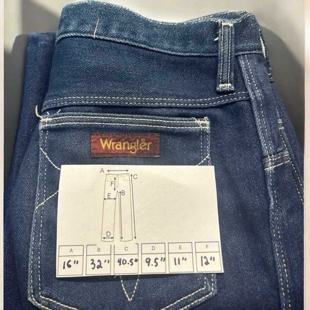 Vintage Wrangler Wrapid Transit Slim Fit Jeans‎ Men's 32x32 USA Made Style 84441